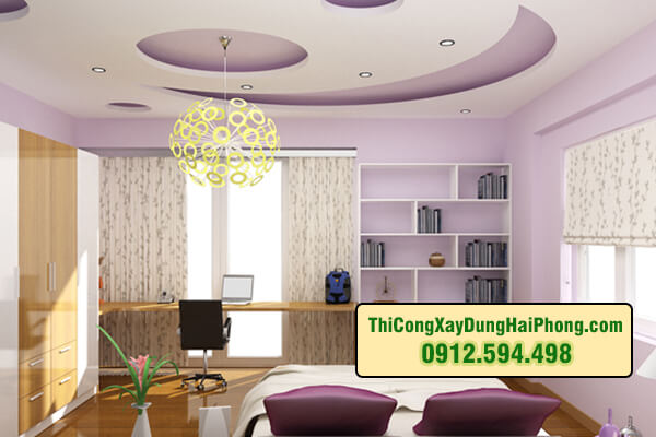 Thi công thạch cao Hải Phòng