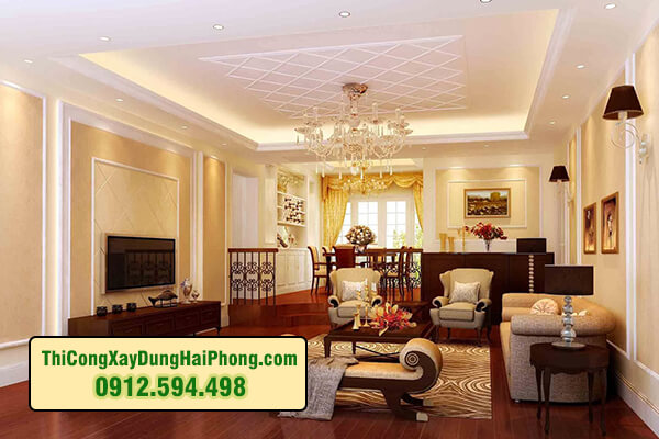 Thi công thạch cao Hải Phòng
